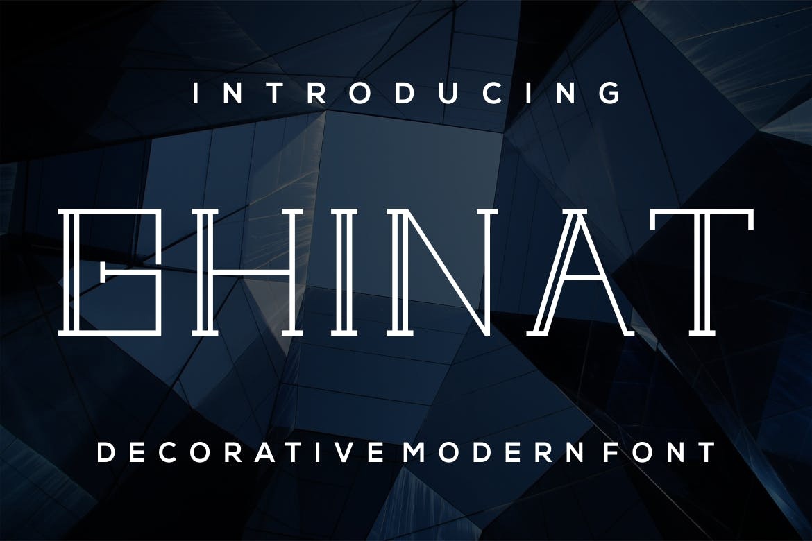 폰트 Ghinat