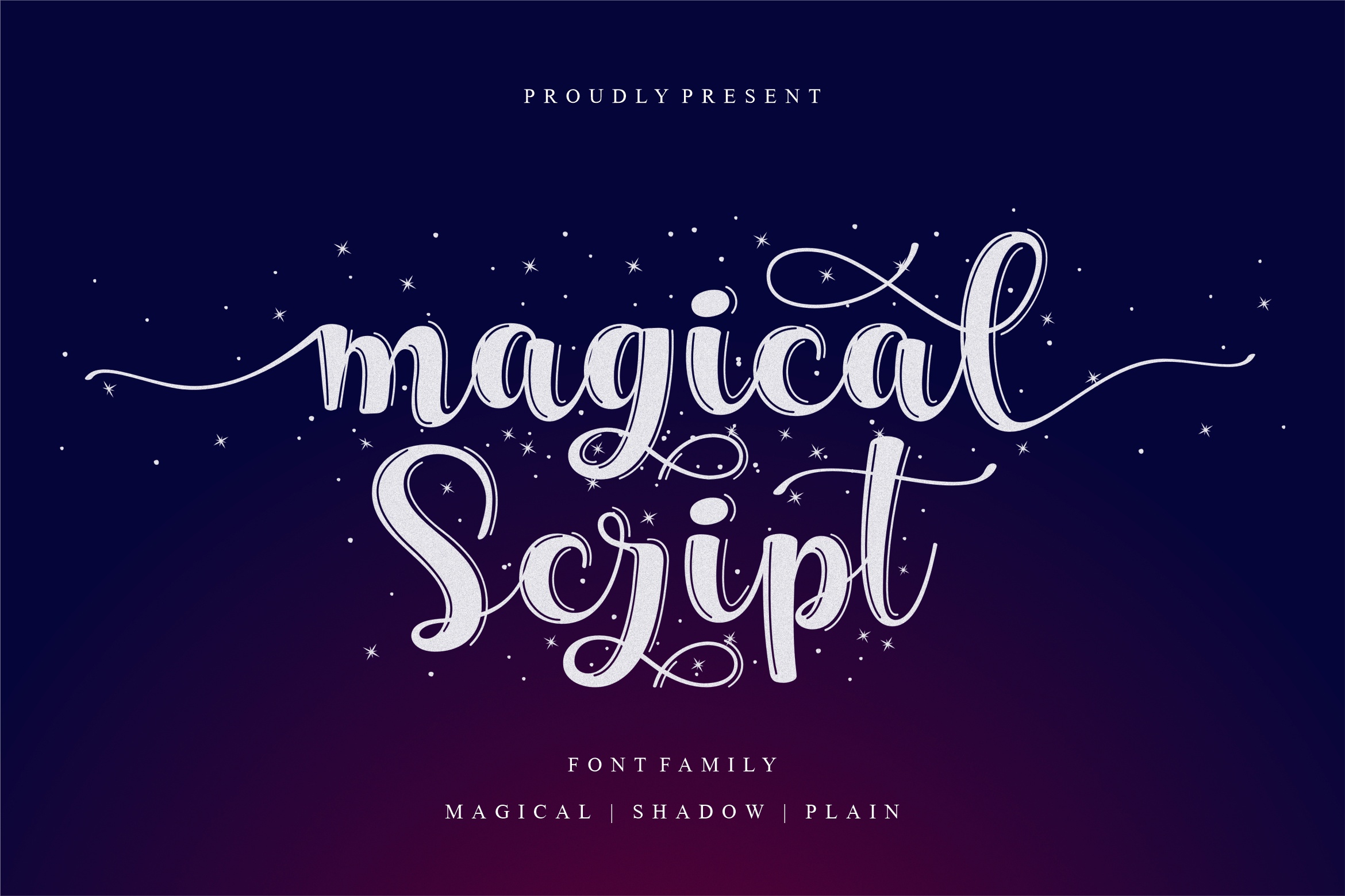 폰트 Magical Script