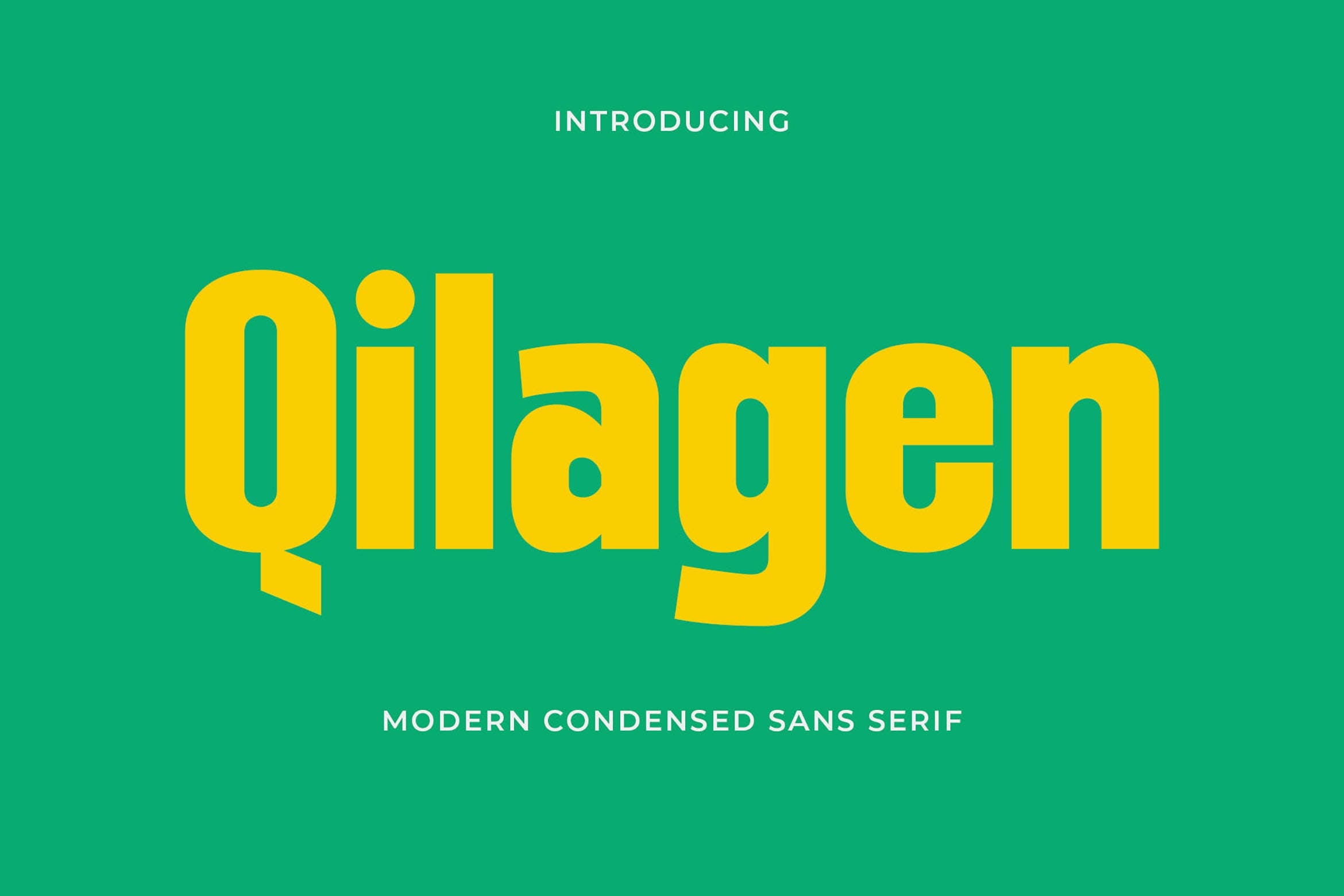 폰트 Qilagen