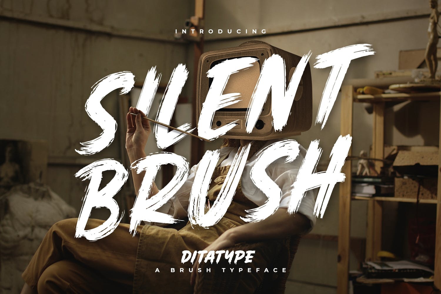 폰트 Silent Brush