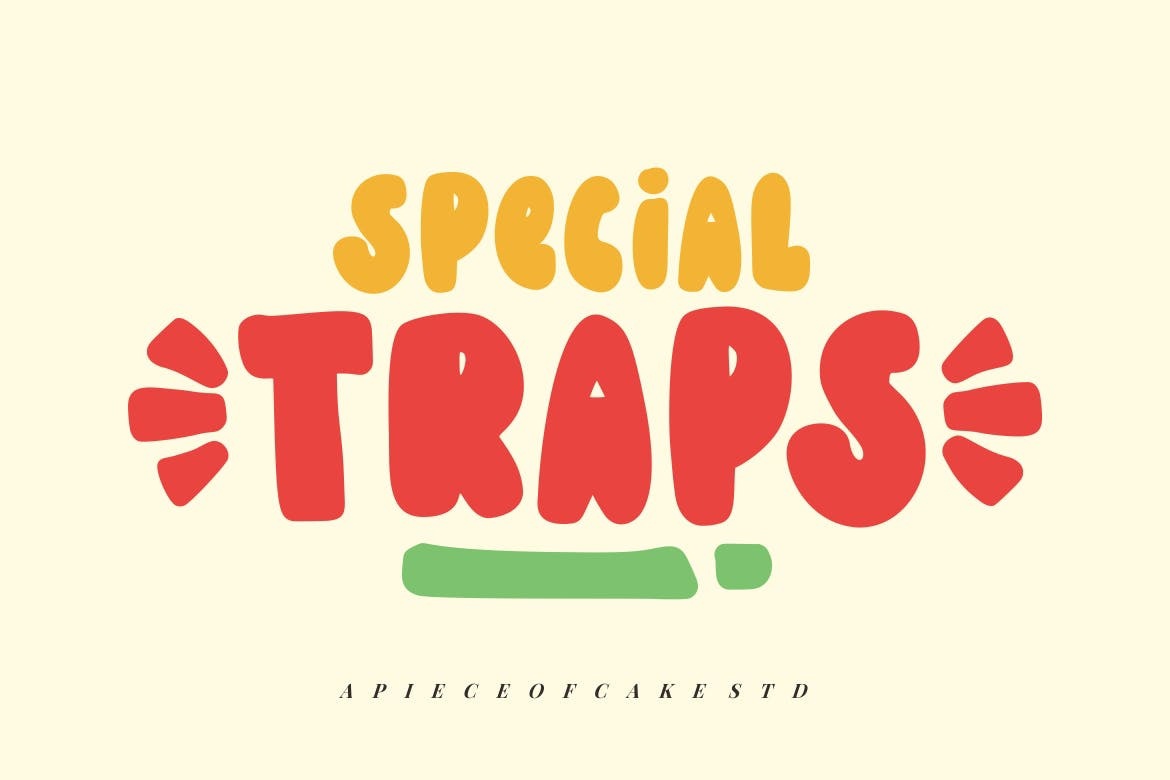 폰트 Special Traps