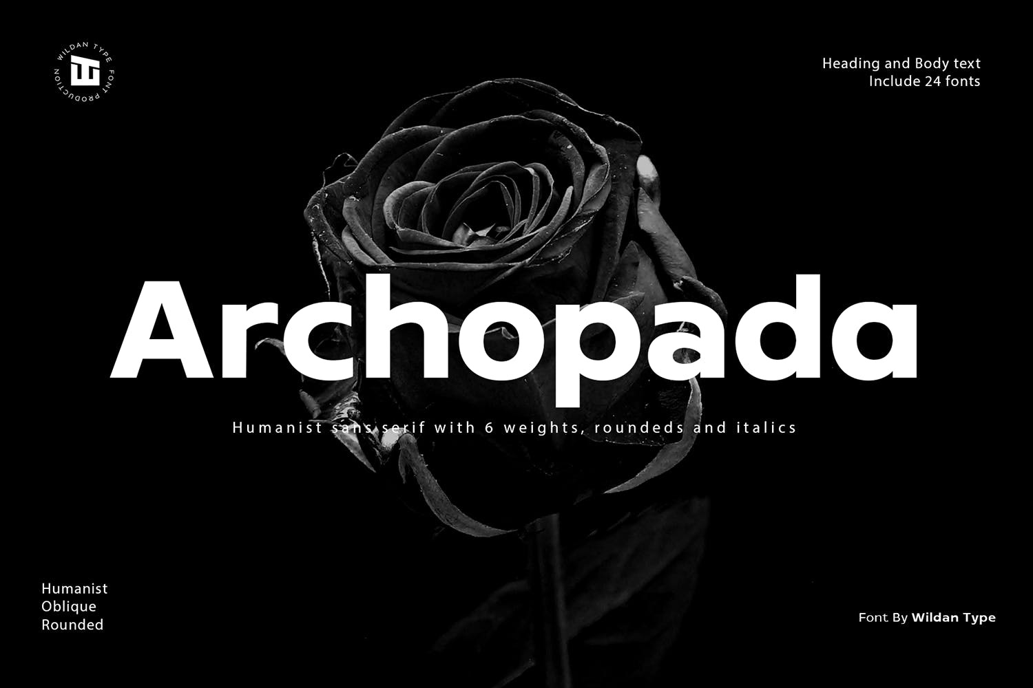 폰트 Archopada