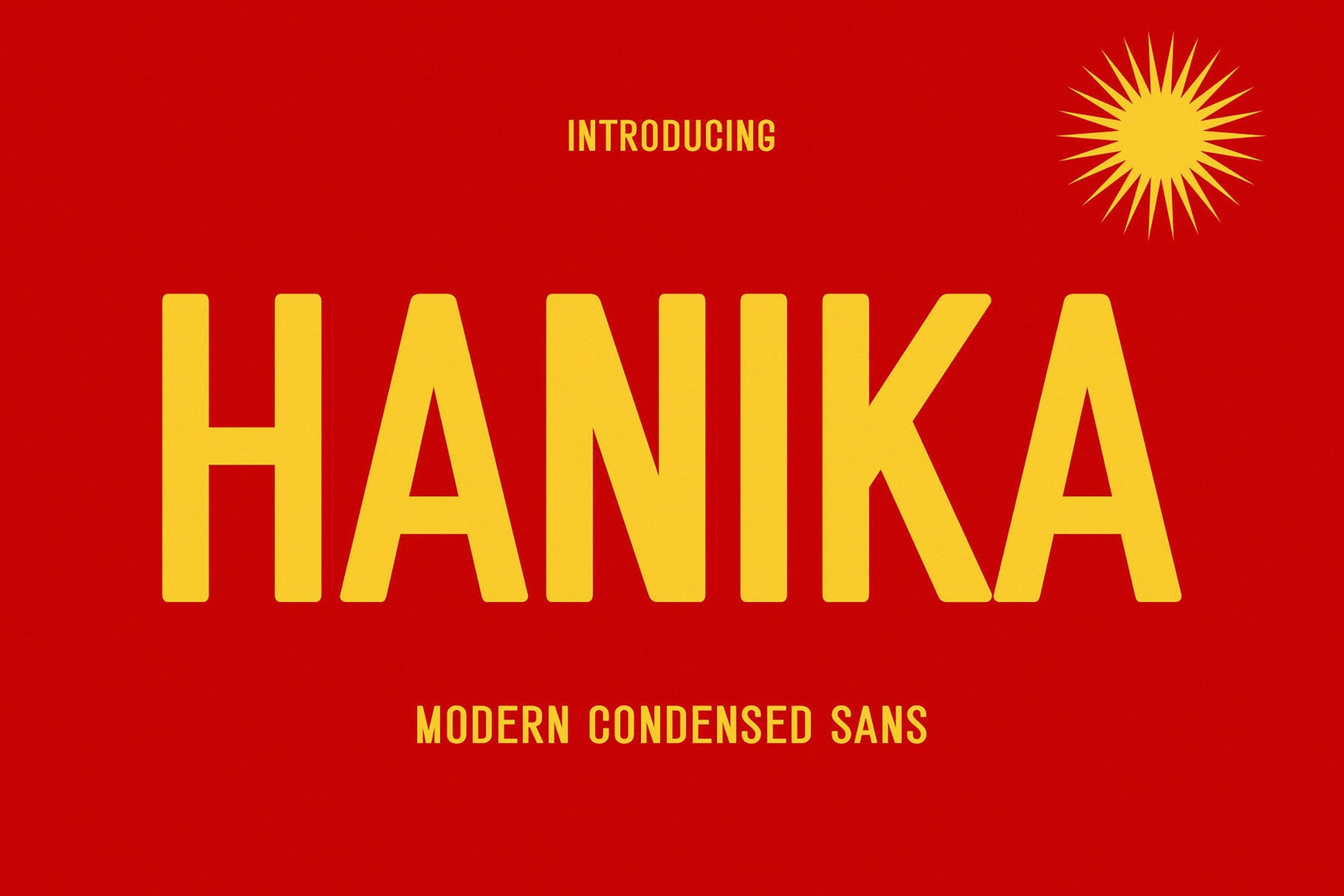 폰트 Hanika