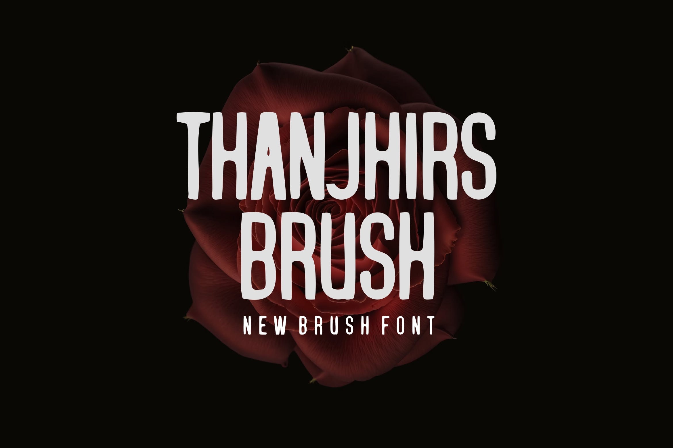 폰트 Thanjhirs Brush
