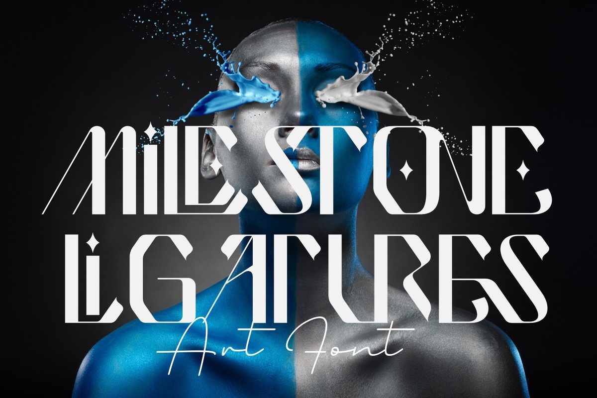 폰트 Milestone Ligatures