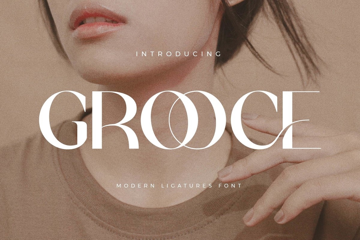 폰트 Grooce