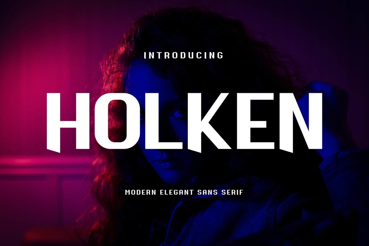폰트 Holken