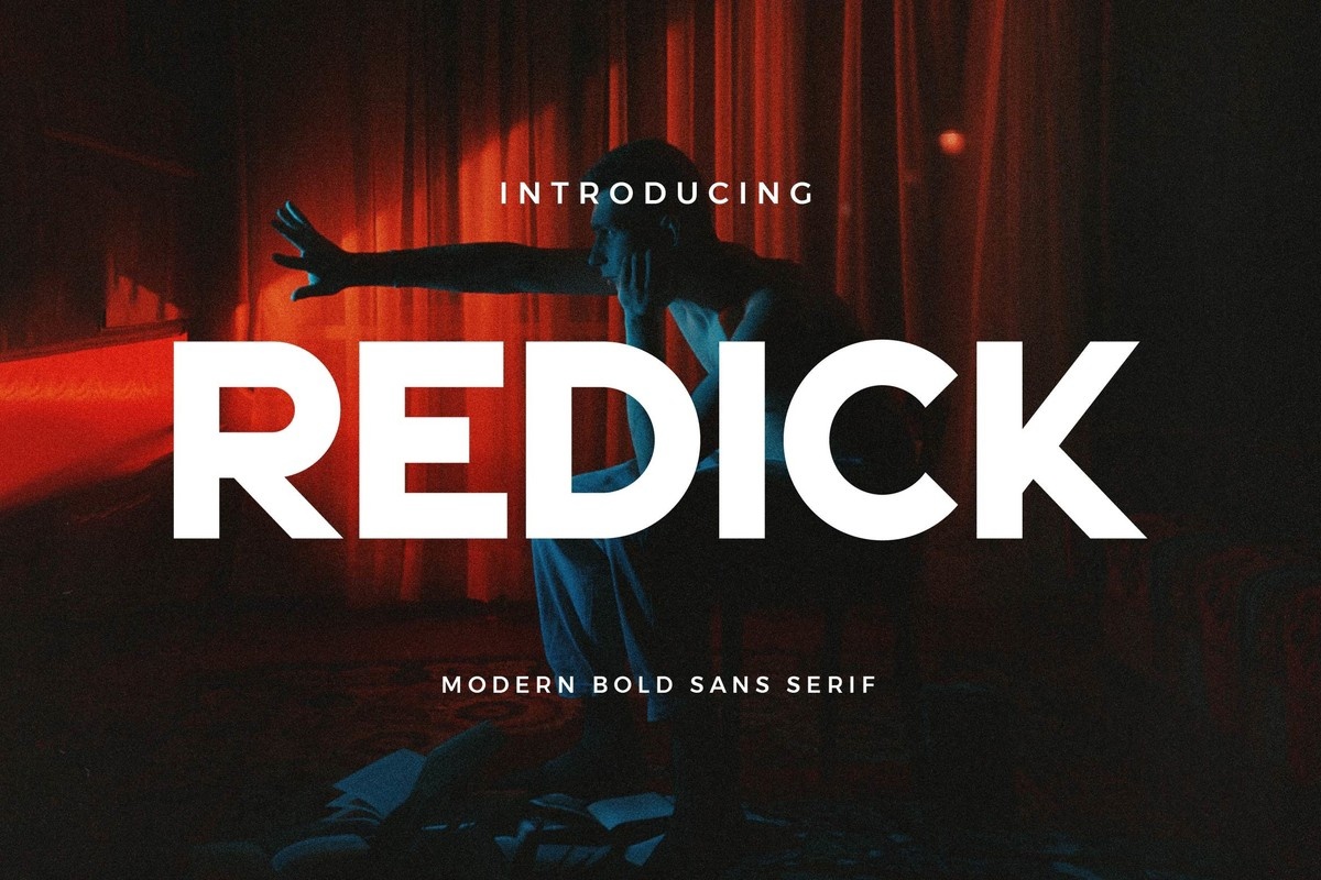 폰트 Redick