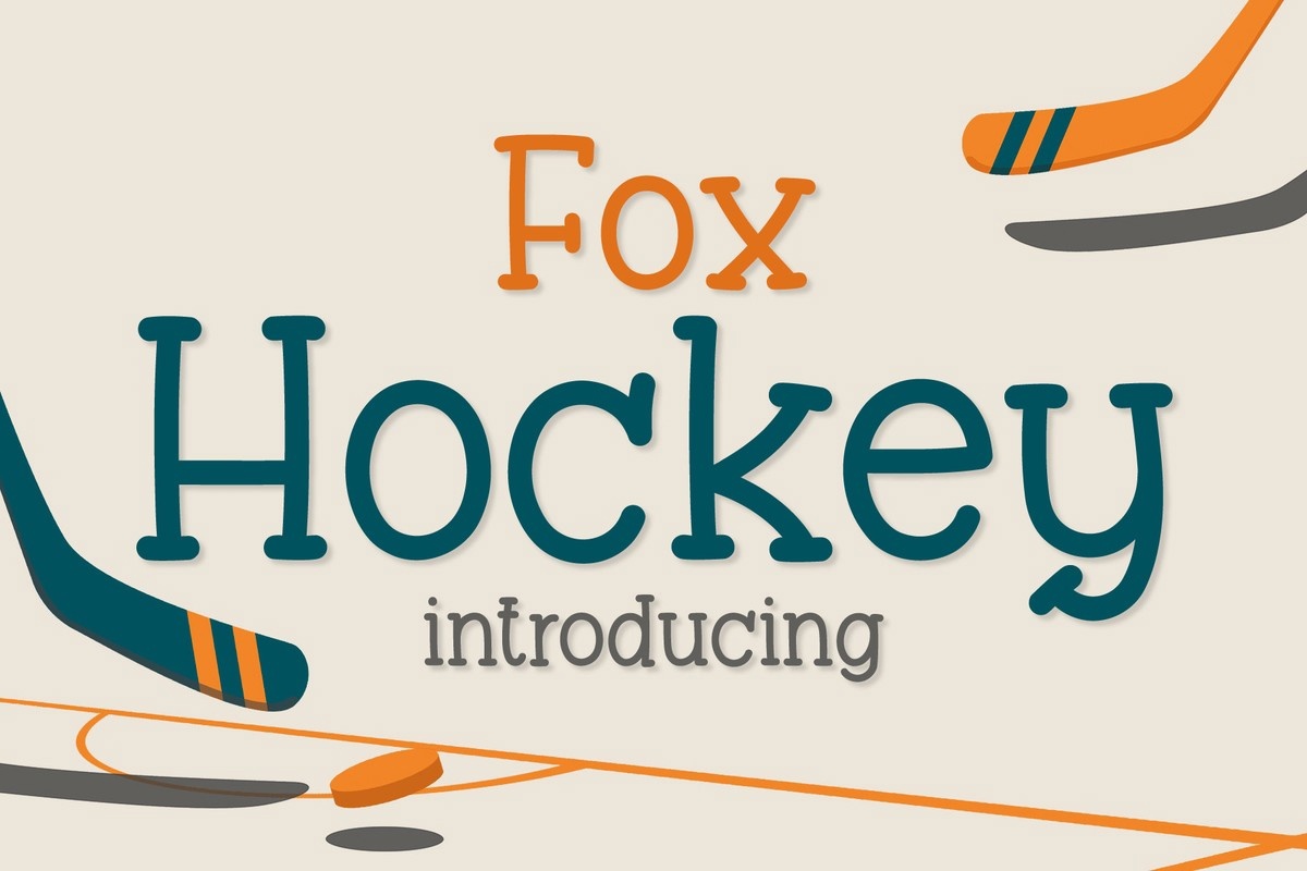 폰트 Fox Hockey
