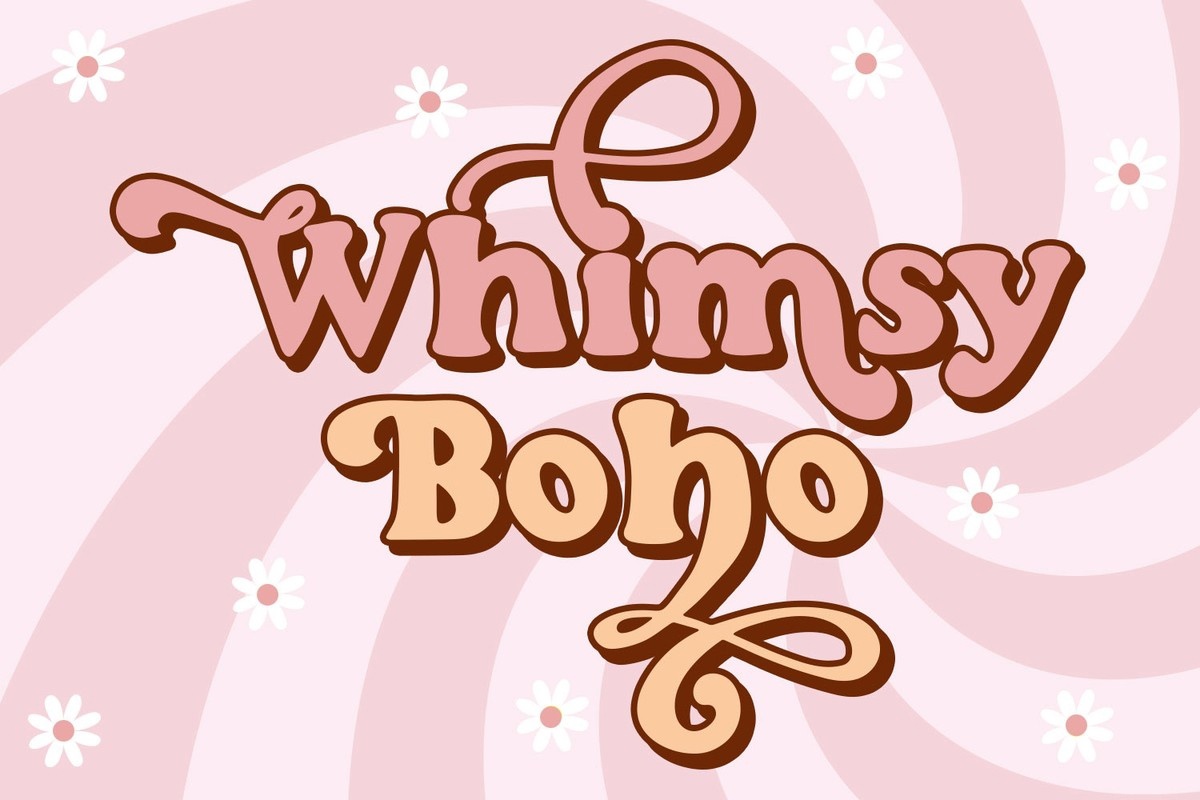 폰트 Whimsy Boho