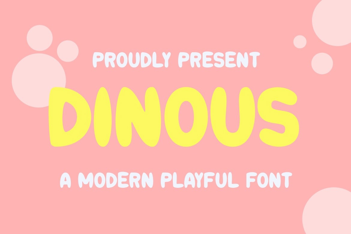 폰트 Dinous