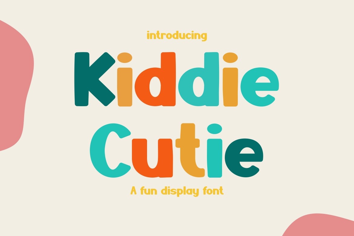 폰트 Kiddie Cuttie