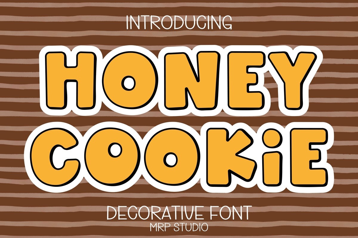 폰트 Honey Cookie