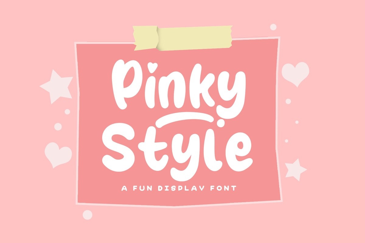 폰트 Pinky Style