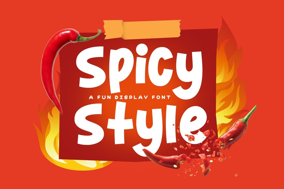 폰트 Spicy Style