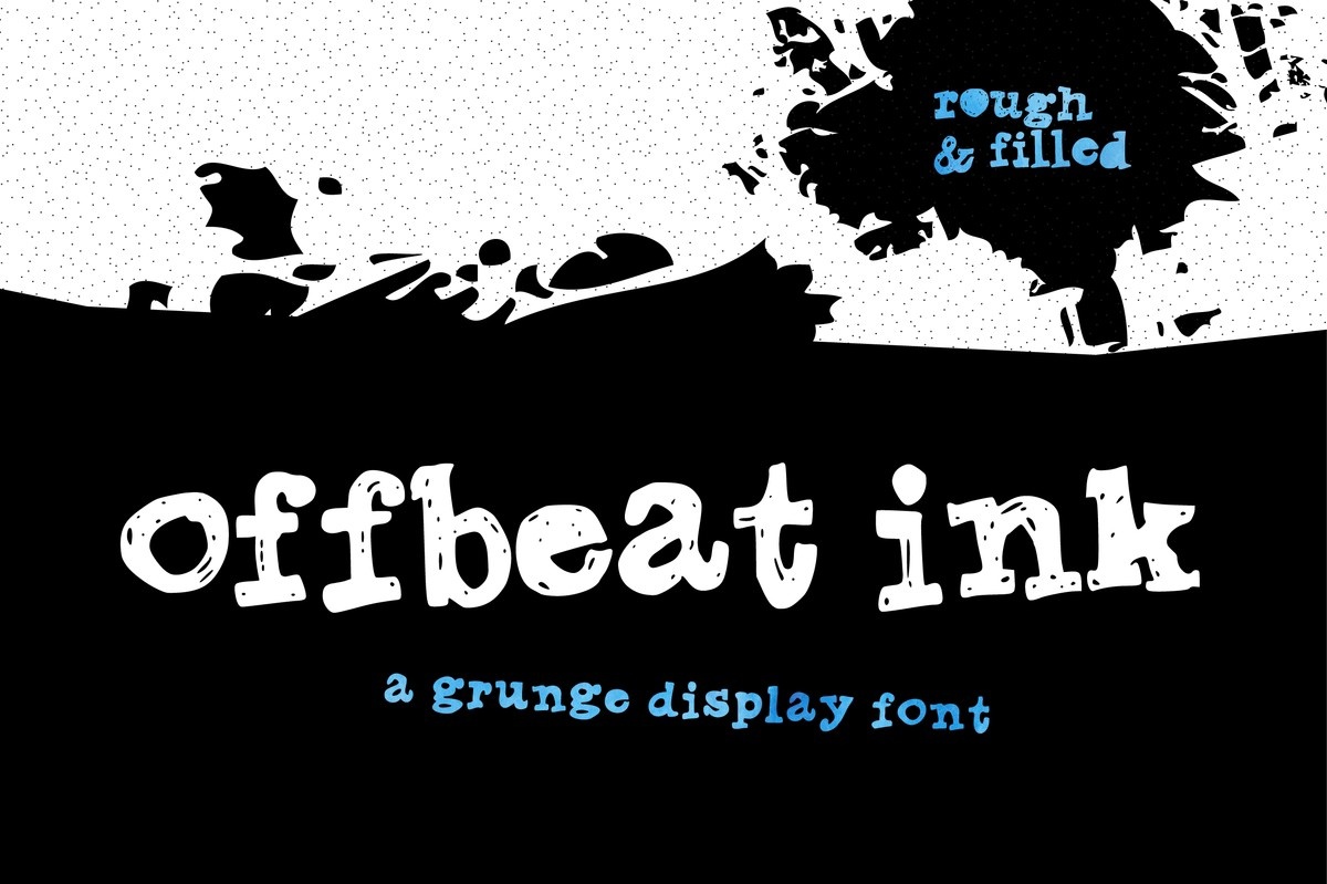 폰트 Offbeat Ink
