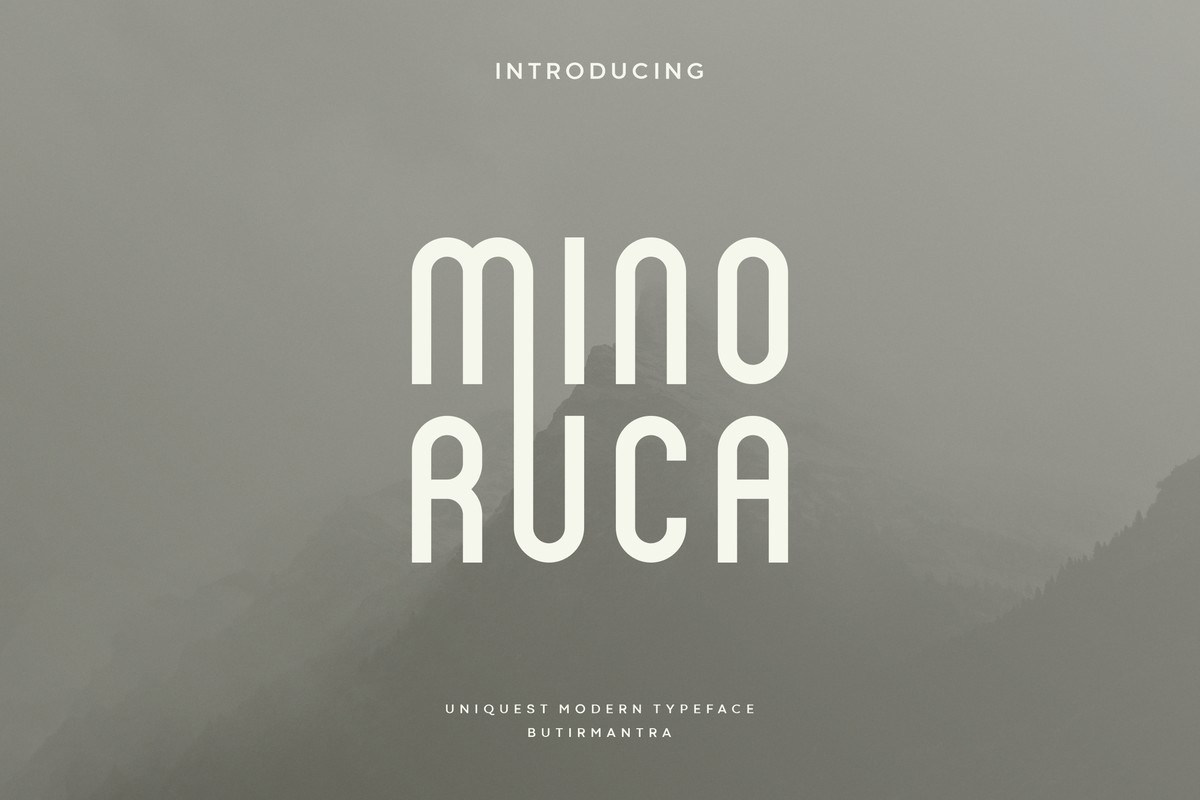 폰트 Minoruca