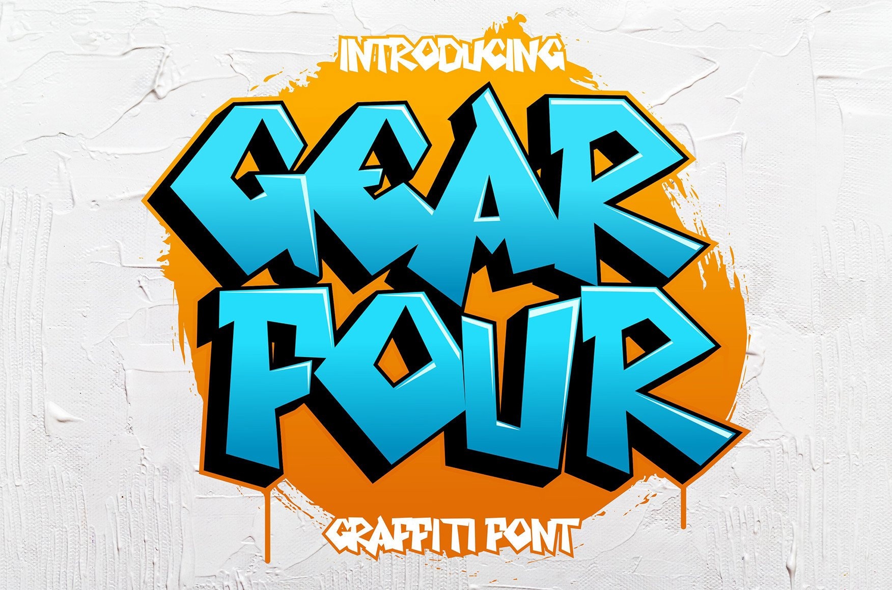 폰트 Gear Four