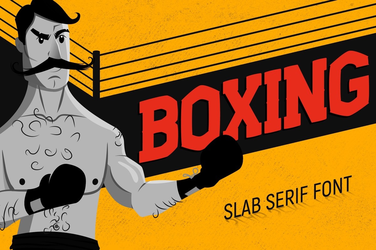 폰트 Boxing