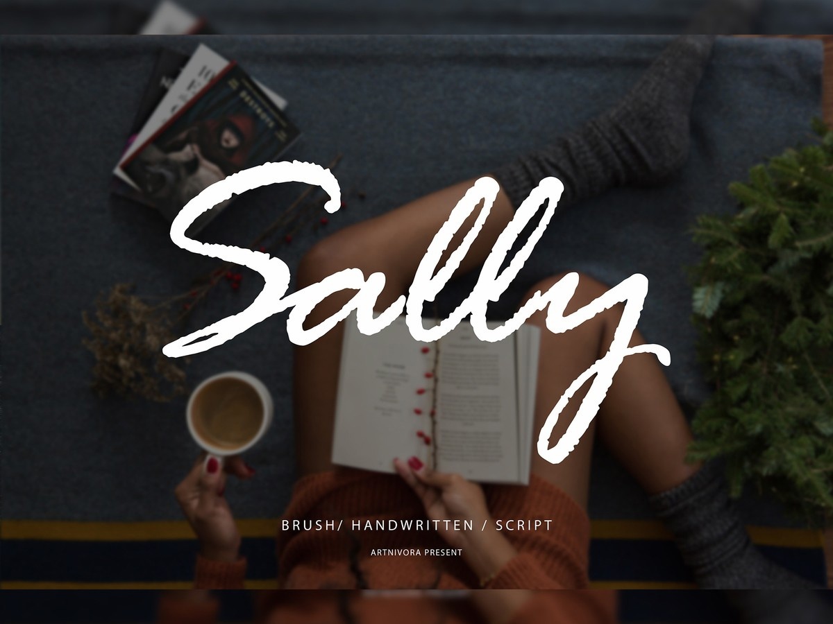 폰트 Sally