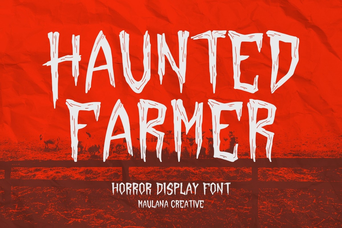 폰트 Haunted Farmer