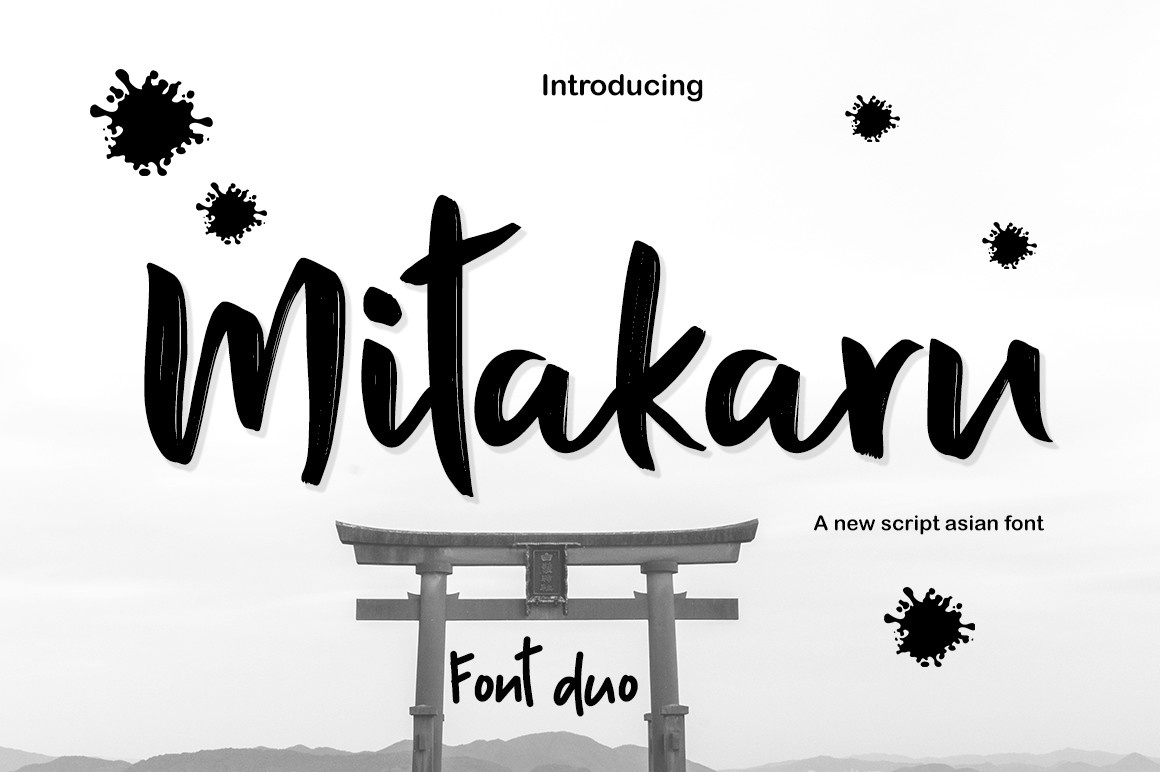 폰트 Mitakaru