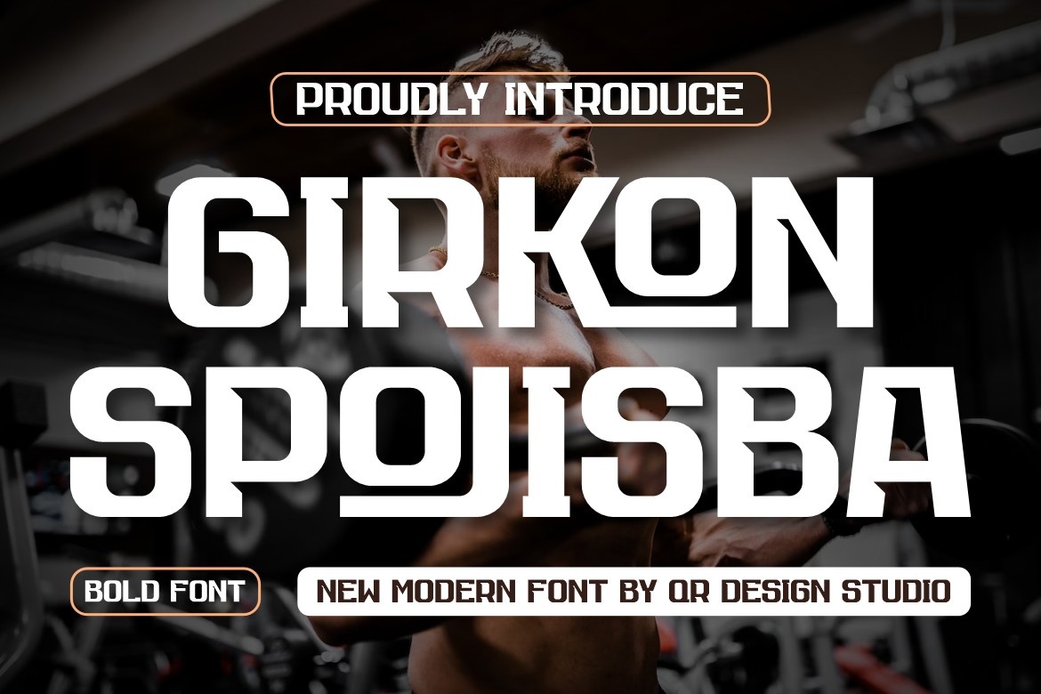 폰트 Girkon Spojisba