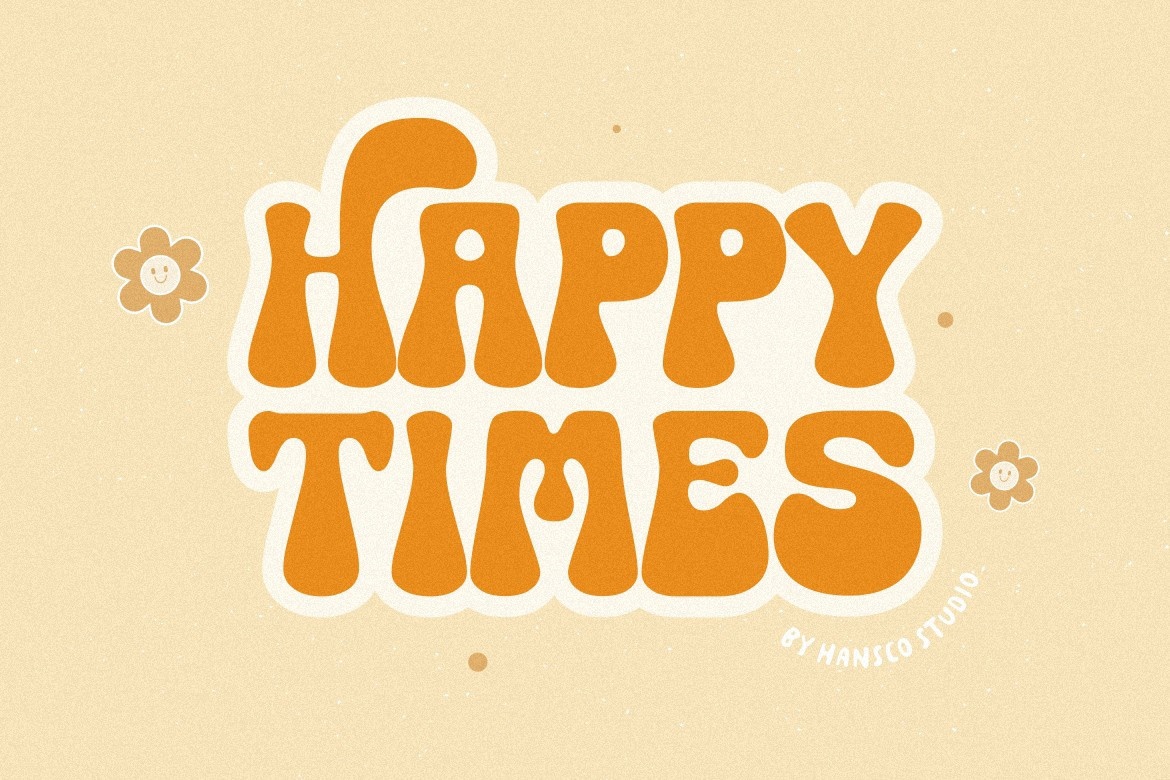 폰트 Happy Times