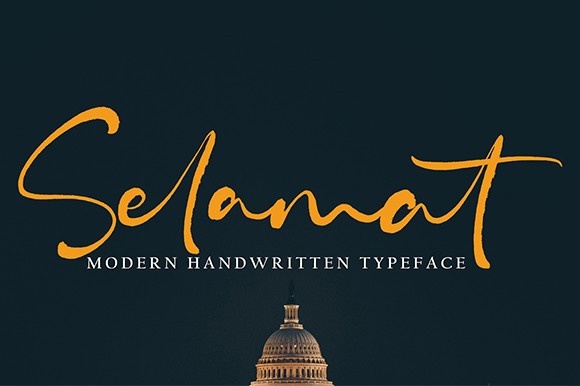 폰트 Selamat