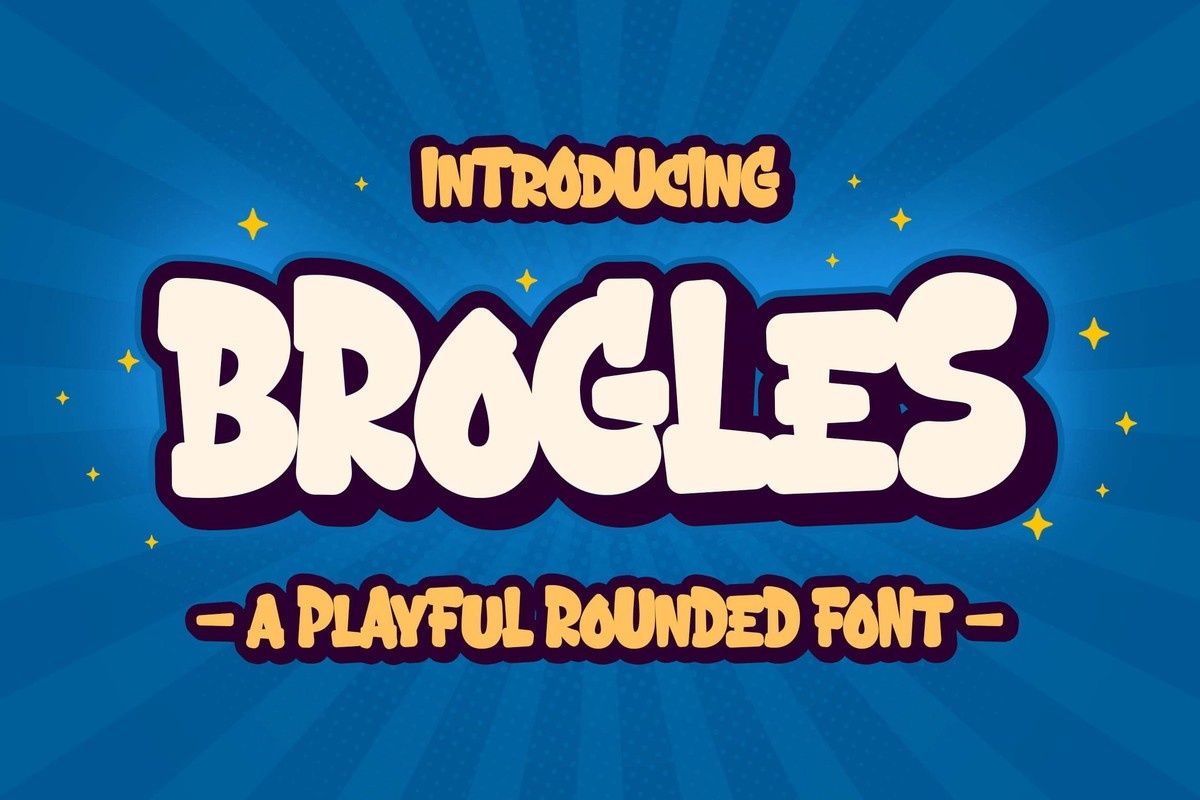 폰트 Brogles