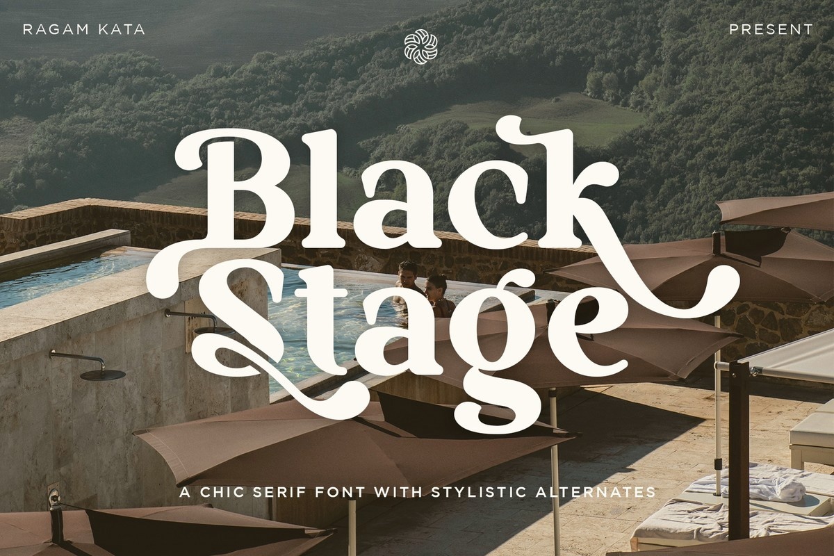 폰트 Black Stage