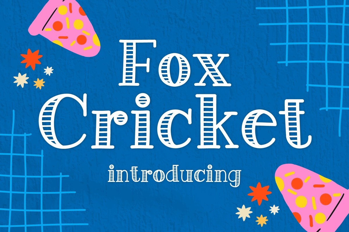 폰트 Fox Cricket