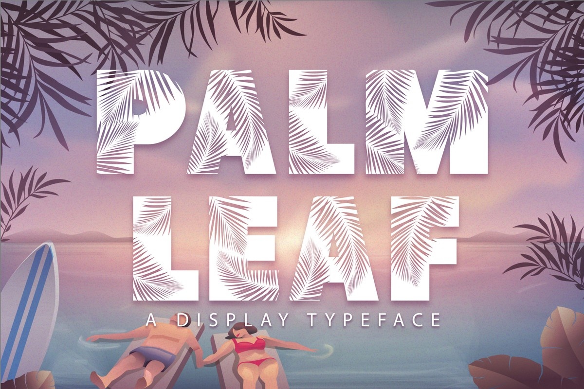 폰트 Palm Leaf