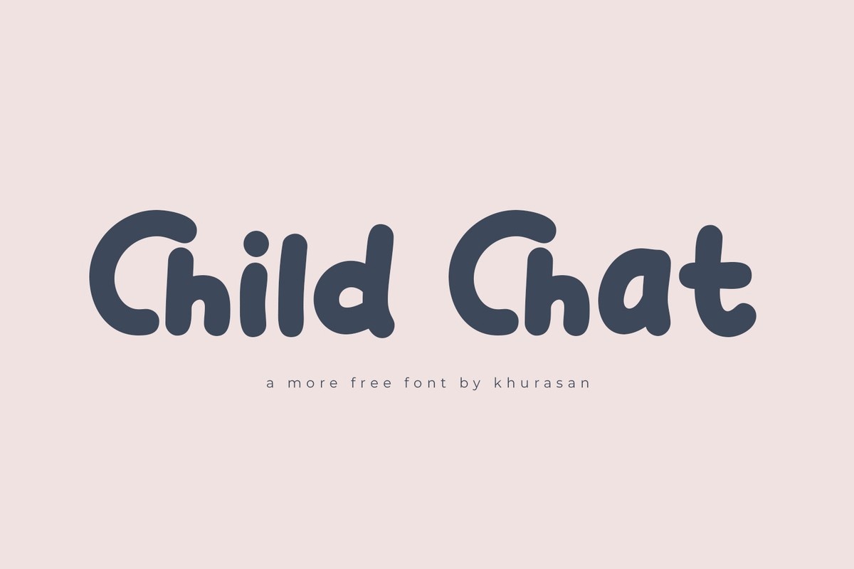 폰트 Child Chat
