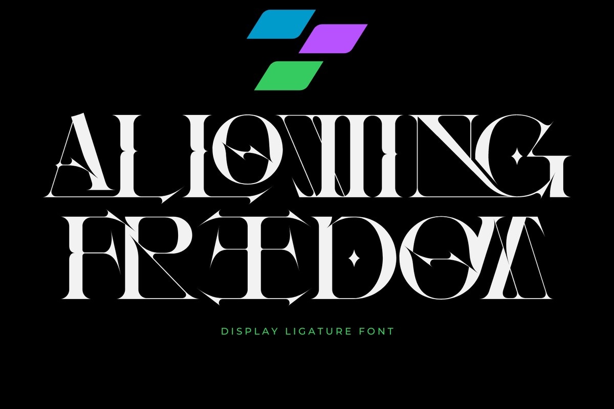 폰트 Allowing Freedom