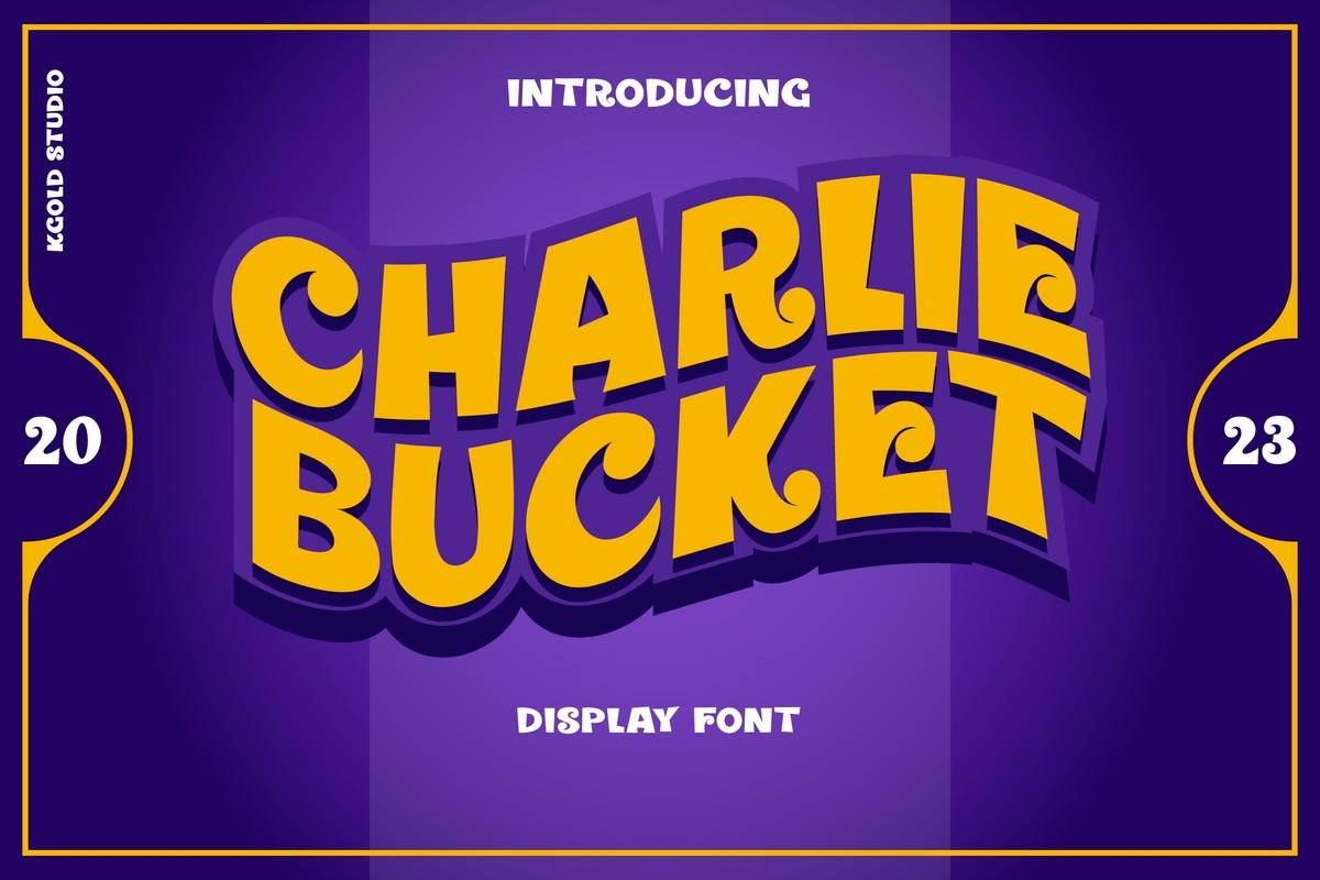 폰트 Charlie Bucket