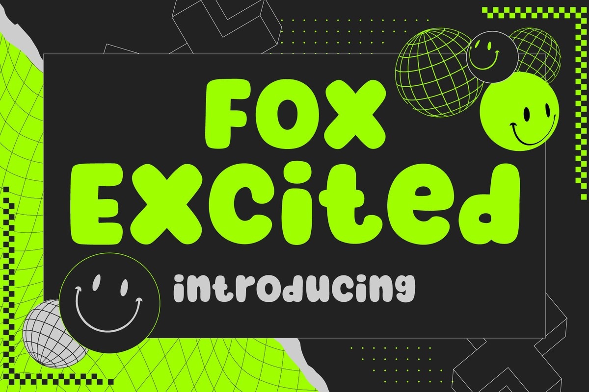 폰트 Fox Excite