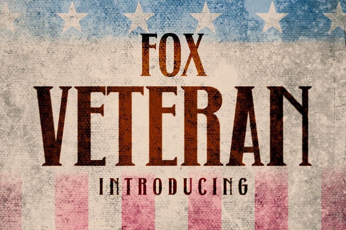 폰트 Fox Veteran