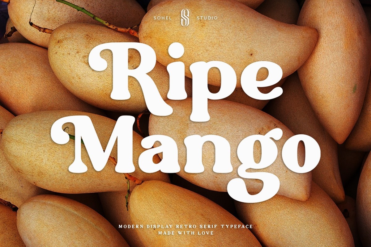 폰트 Ripe Mango