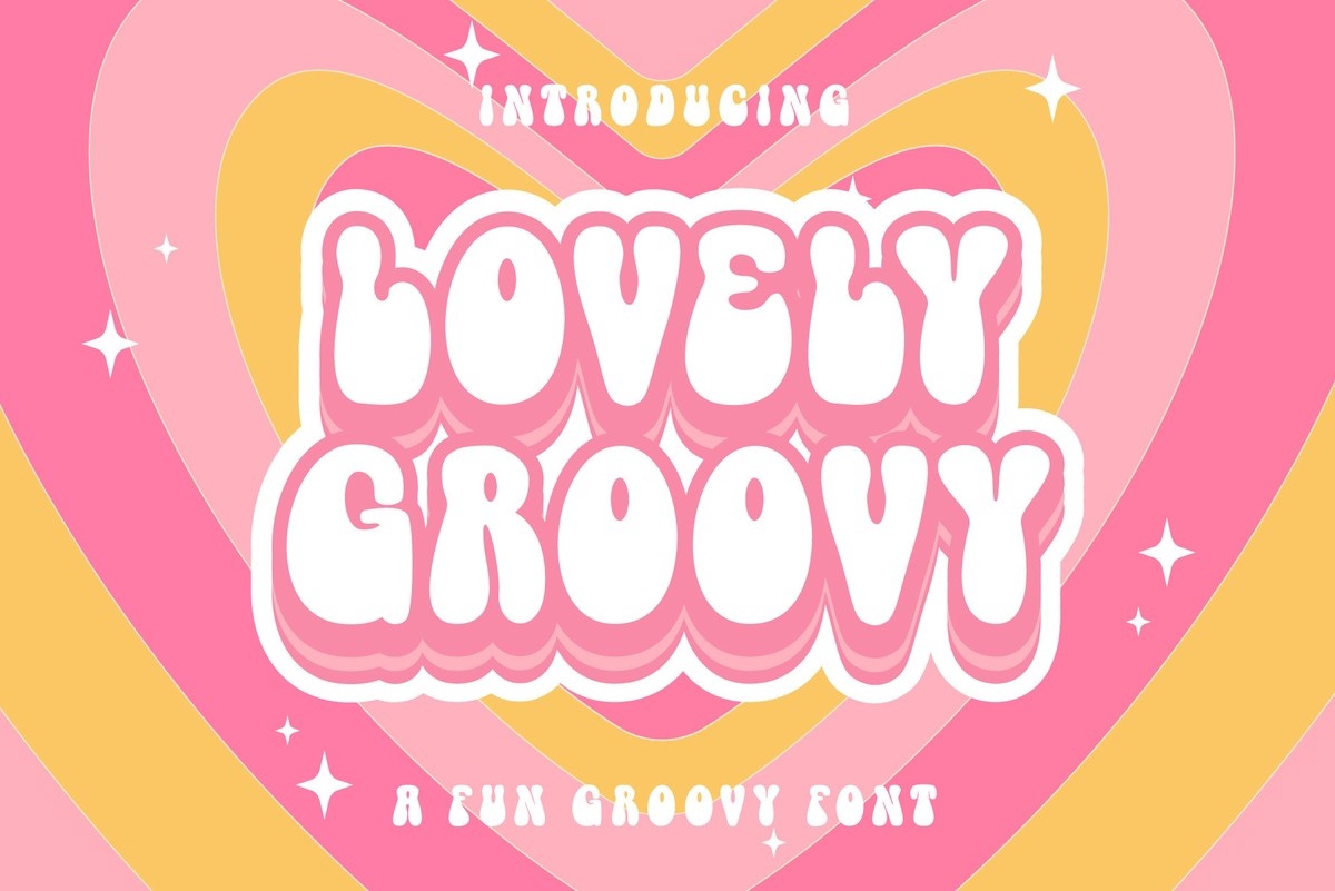 폰트 Lovely Groovy