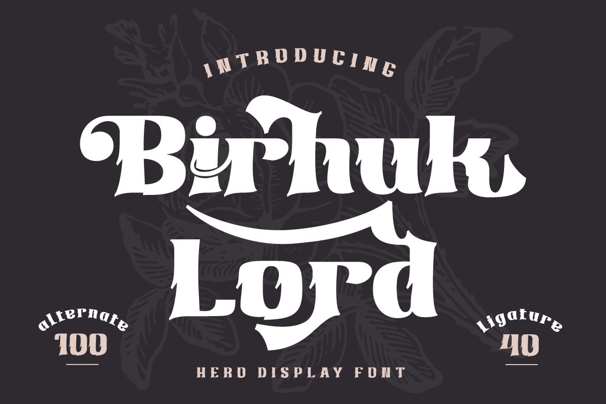 폰트 Birhuk Lord