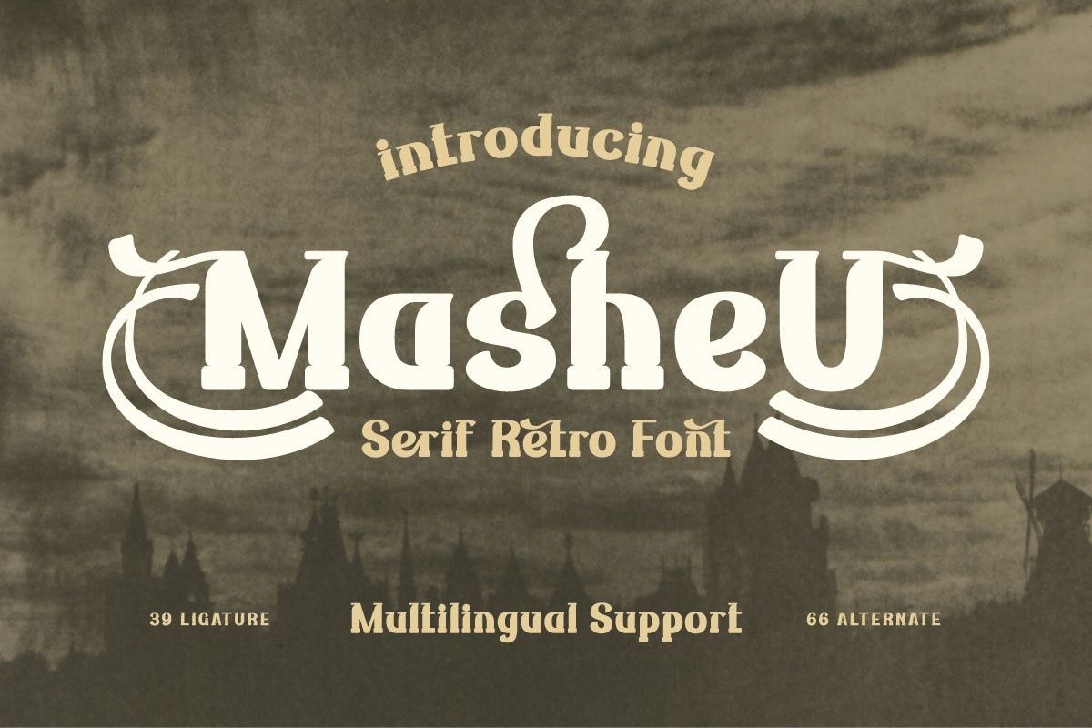 폰트 Masheu