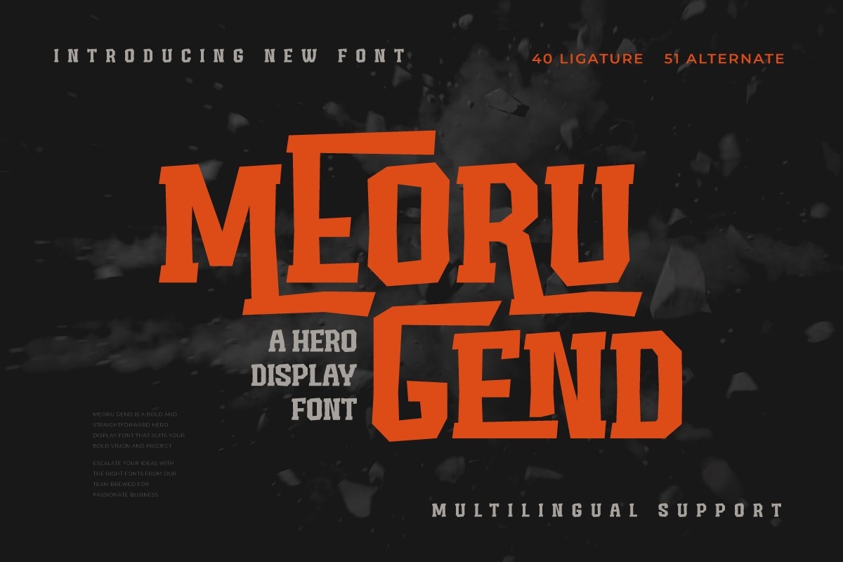 폰트 Meoru Gend