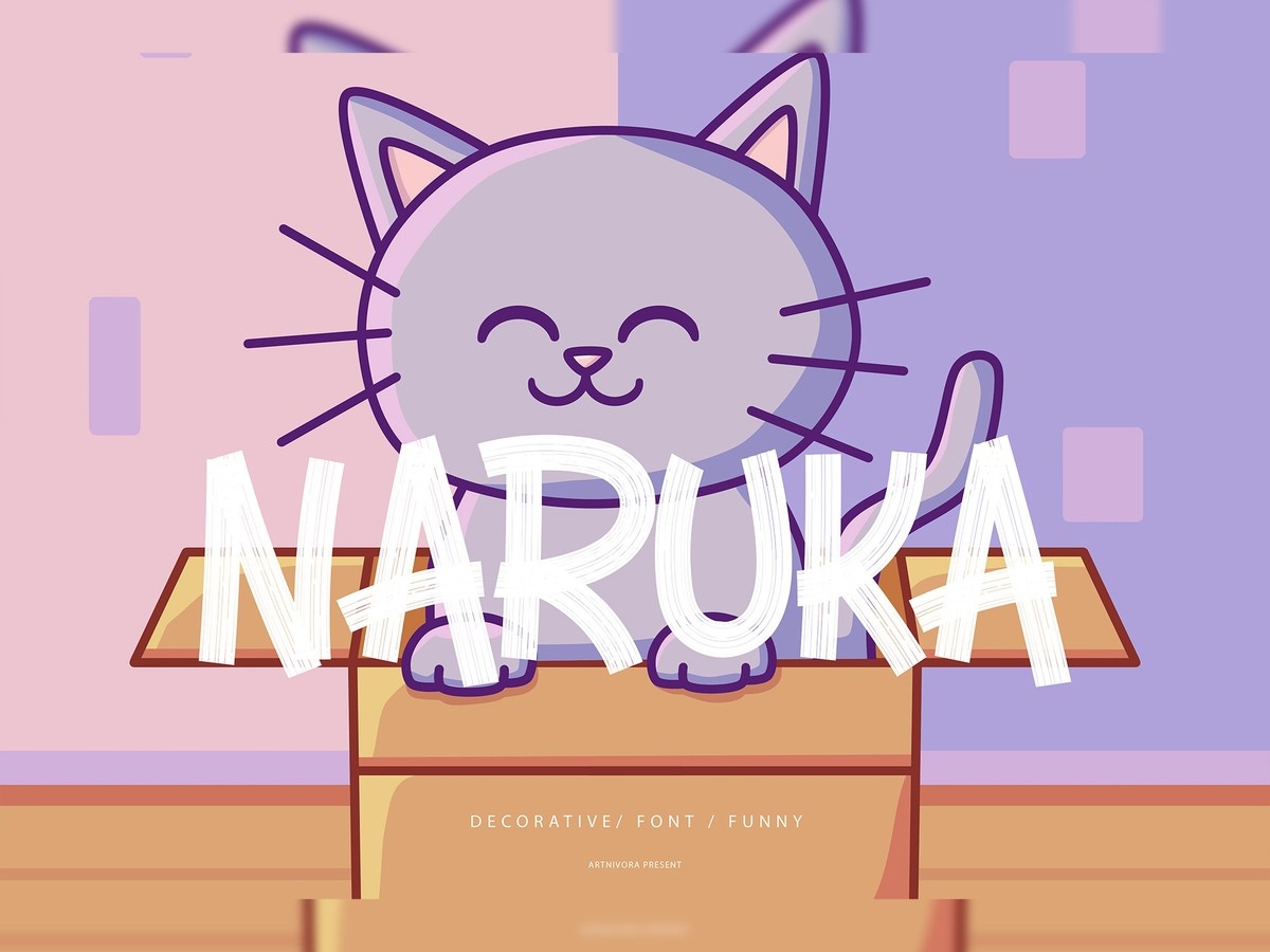 폰트 Naruka