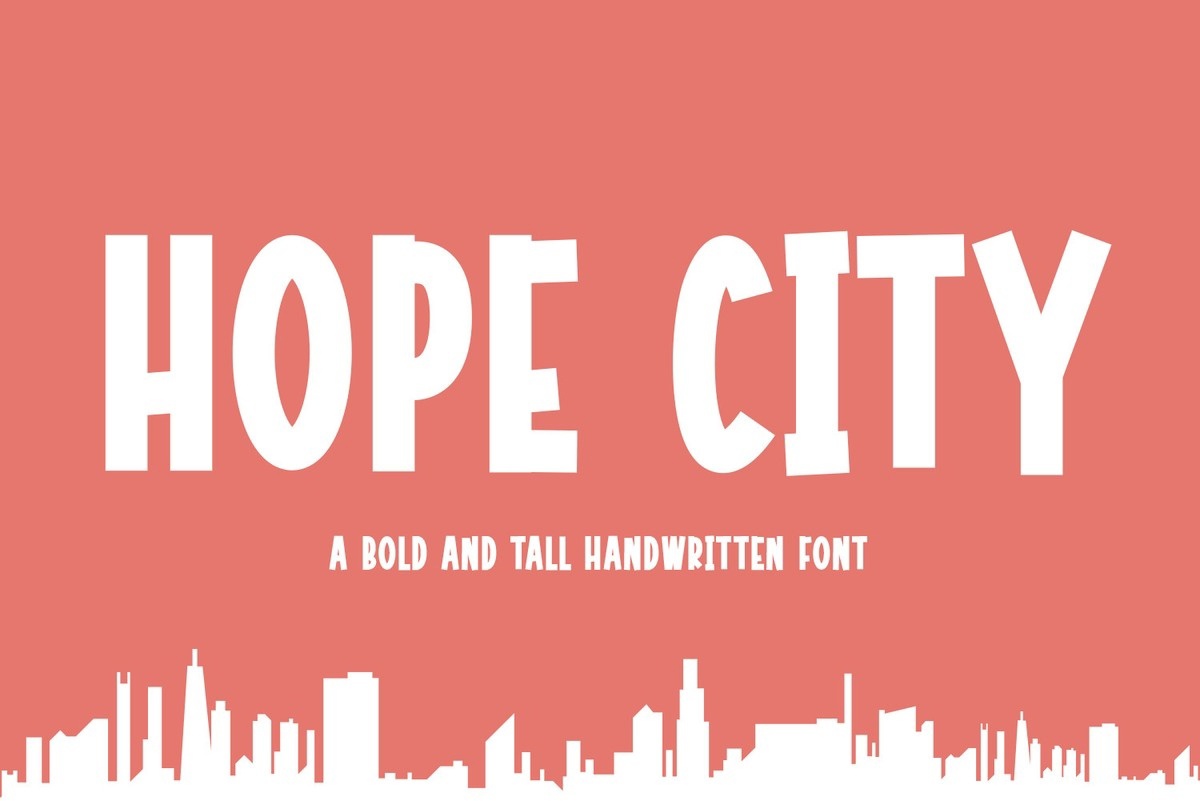 폰트 Hope City