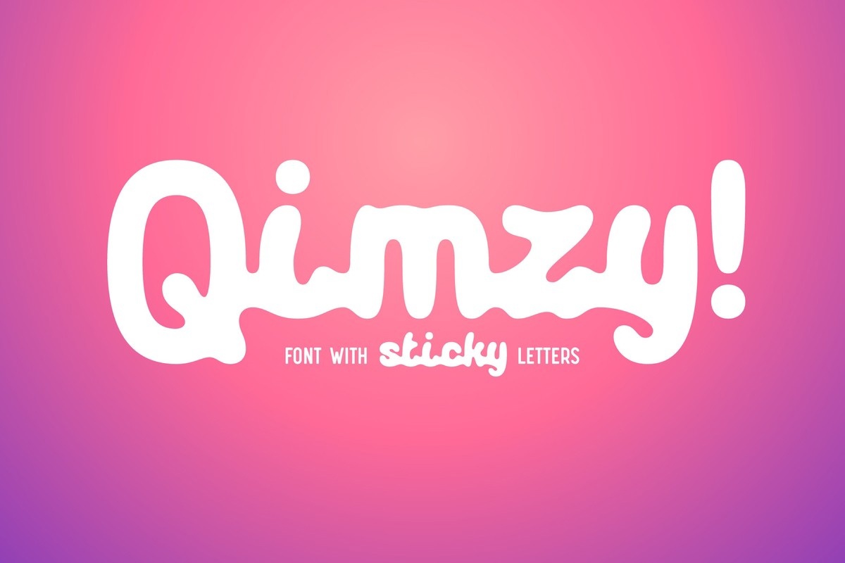 폰트 Qimzy
