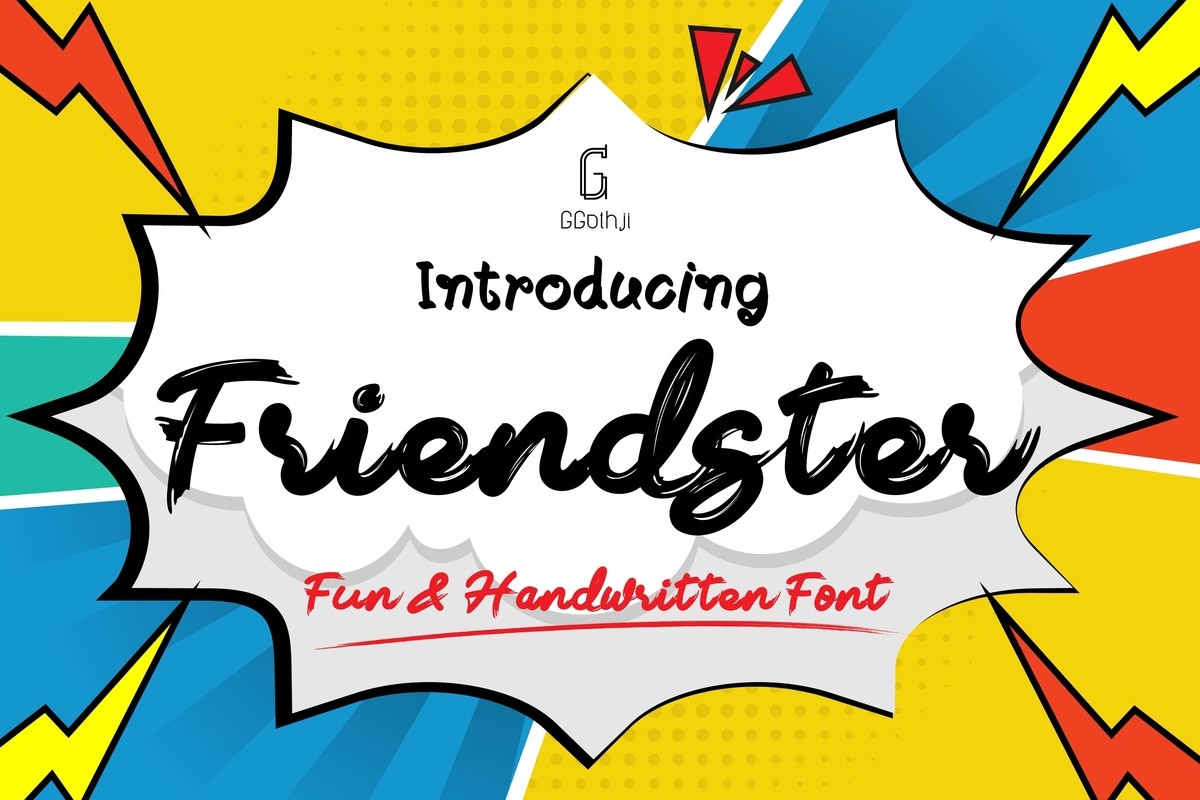 폰트 Friendster