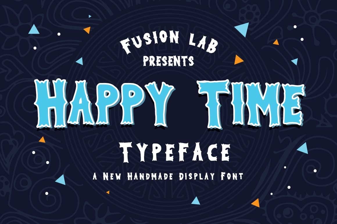 폰트 Happy Time Typeface