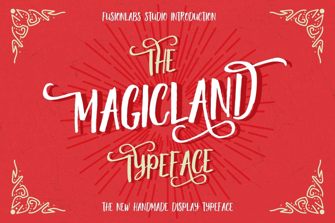 폰트 Magicland Typeface