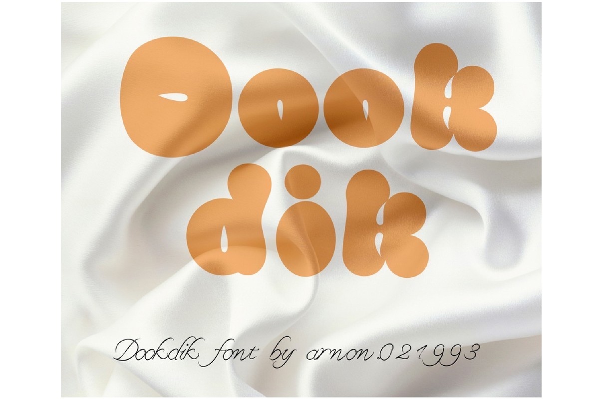 폰트 Dookdik
